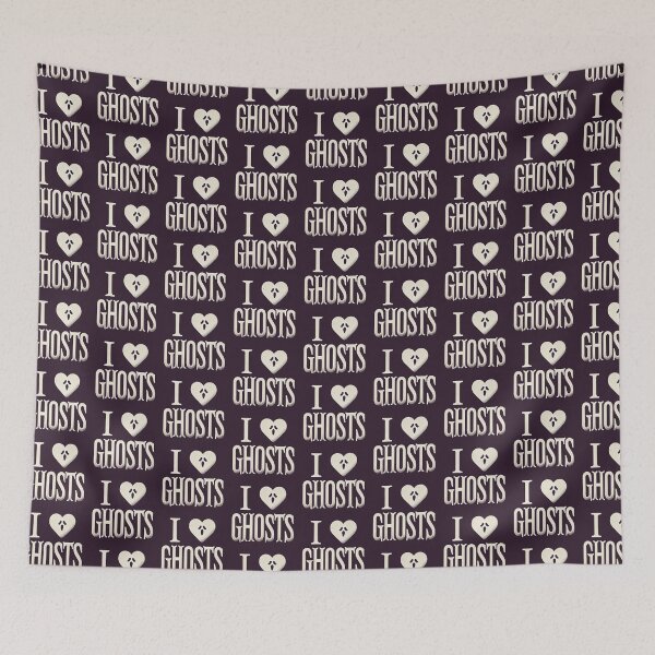 Item preview, I Love Ghosts designed and sold by Shrouded Unraveled.