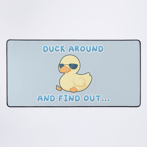 Item preview, Duck Around [Yellow w/ Sunglasses Ver.] designed and sold by How-Do-U-Art.