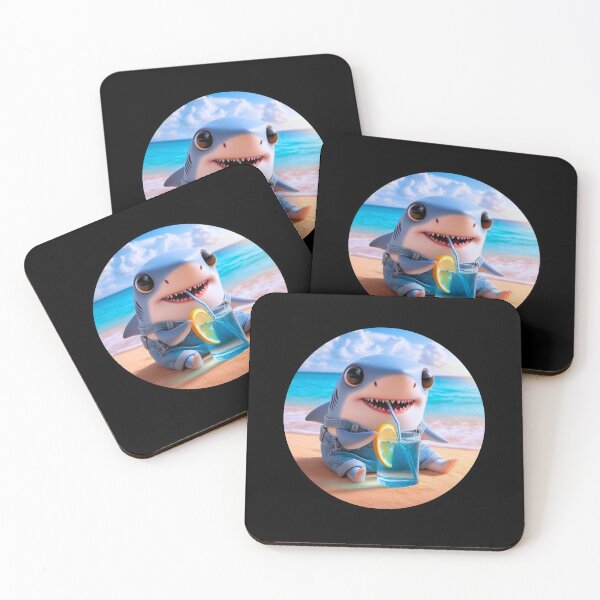 Item preview, Cute little shark designed and sold by Styllium.