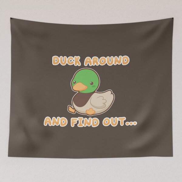 Item preview, Duck Around [Mallard w/ Nothing Ver.] designed and sold by How-Do-U-Art.