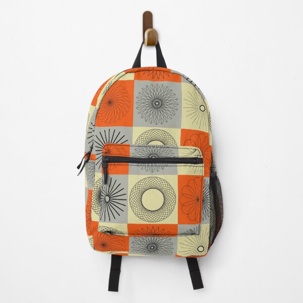 Item preview, Check Spirals orange designed and sold by MinnietheCat.