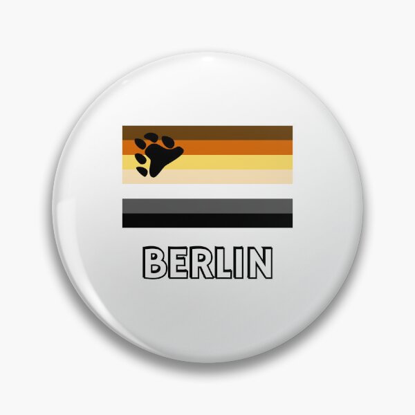Item preview, Bear Pride Flag Berlin designed and sold by Inspirationmotivation.