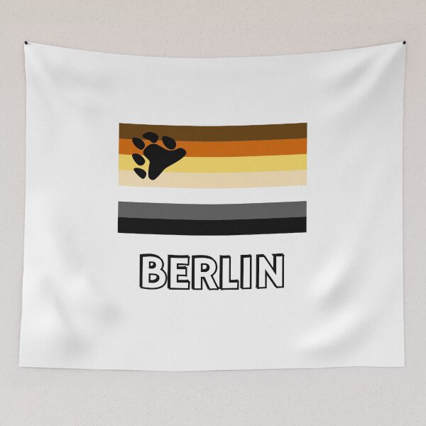 Item preview, Bear Pride Flag Berlin designed and sold by Inspirationmotivation.