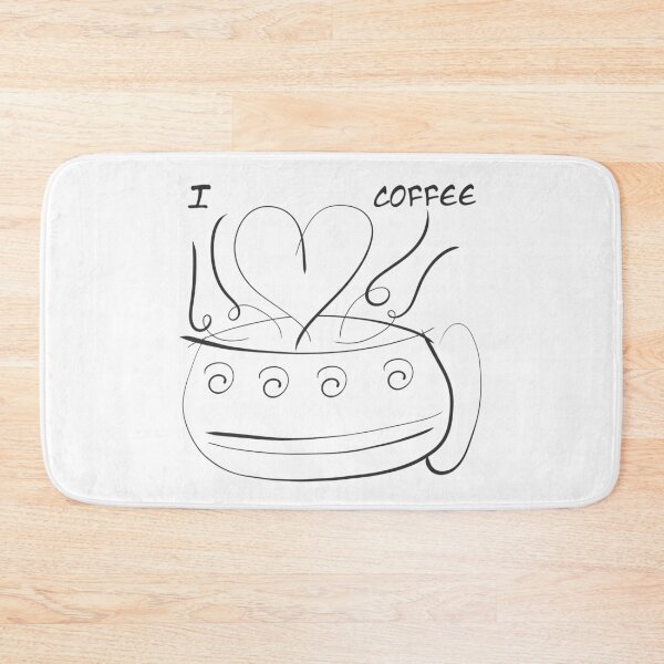 Item preview, I Love Coffee designed and sold by Angela Demi.