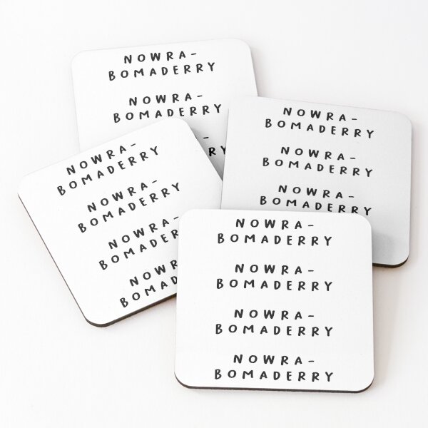 Item preview, Nowra-Bomaderry | Typography Design | Minimalist Aesthetic designed and sold by RM-Journey.