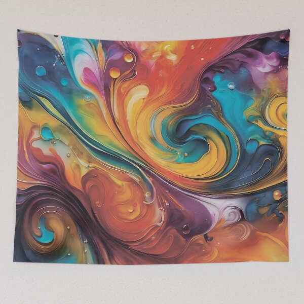 Item preview, Colorful watercolor pattern.Abstraction designed and sold by MagelliShop.
