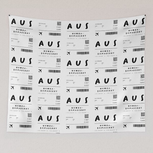 Item preview, Nowra-Bomaderry | Plane Ticket Design | Traveling | Tourists designed and sold by RM-Journey.