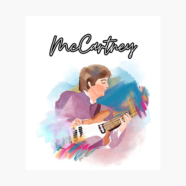 Vista previa del artículo con la obra «McCartney Pincel Arte », diseñado y vendido por sthwht.