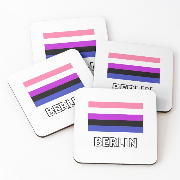 Item preview, Genderfluid Pride Flag Berlin designed and sold by Inspirationmotivation.