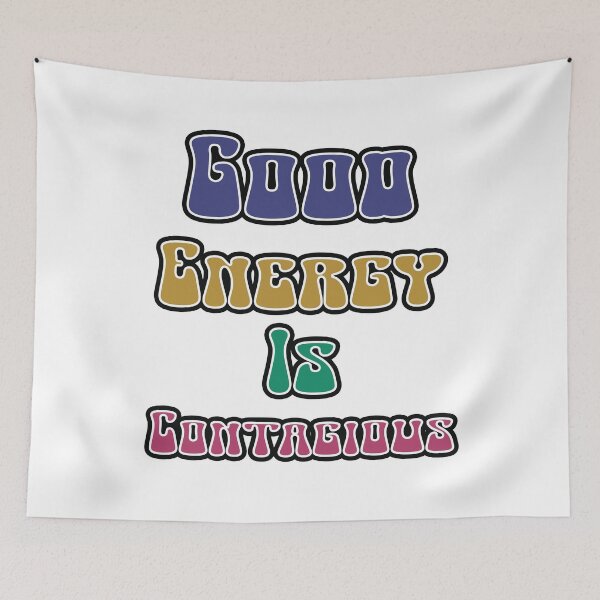 Item preview, Good Energy Is Contagious  designed and sold by Almasrigroup.