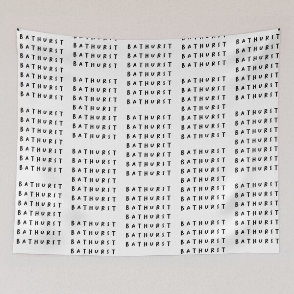 Item preview, Bathurst | Typography Design | Minimalist Aesthetic designed and sold by RM-Journey.