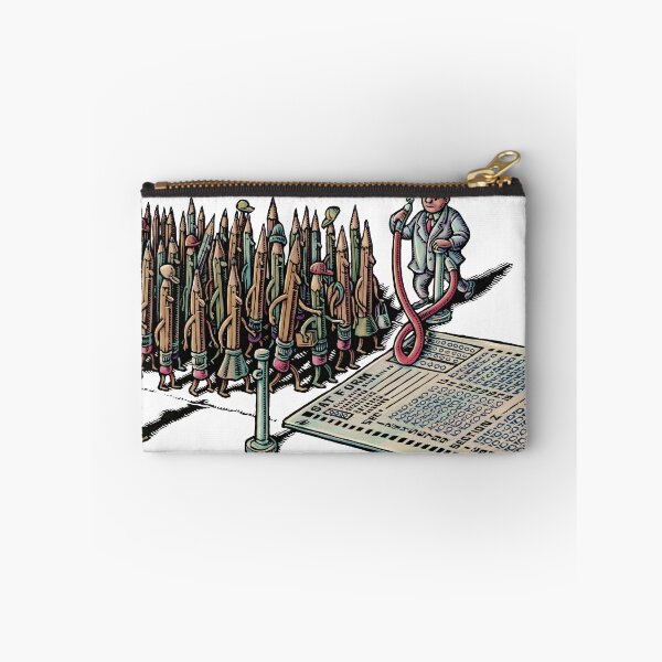 Item preview, Pencils Lined Up to Take Giant Test designed and sold by LisaHaney.