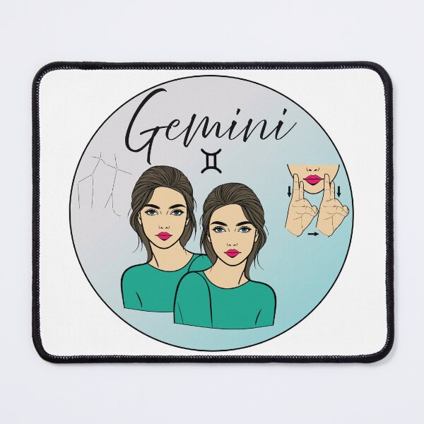 Item preview, ASL Zodiac Sign - Gemini - Light Skin Tone designed and sold by ASL-Belle.