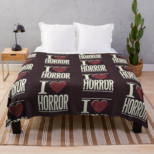 Item preview, I Love Horror designed and sold by Shrouded Unraveled.