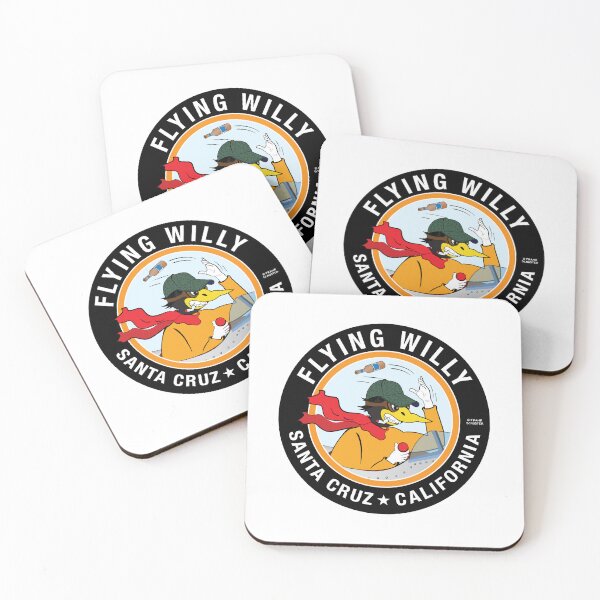 Item preview, Flying Willy Santa Cruz California Black WHT designed and sold by Wilfly.