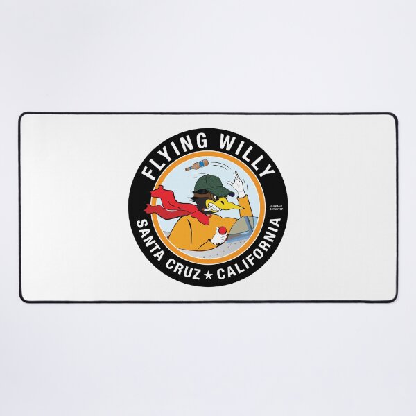 Item preview, Flying Willy Santa Cruz California Black WHT designed and sold by Wilfly.