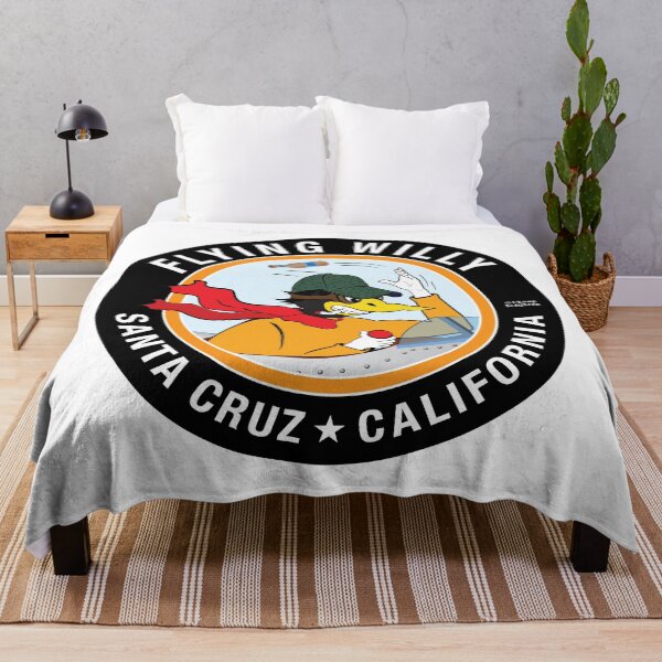 Item preview, Flying Willy Santa Cruz California Black WHT designed and sold by Wilfly.