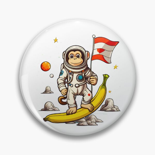 Item preview, Space Monkey Discovery - Cosmic Banana Planet 3 designed and sold by Tom-Johnson.