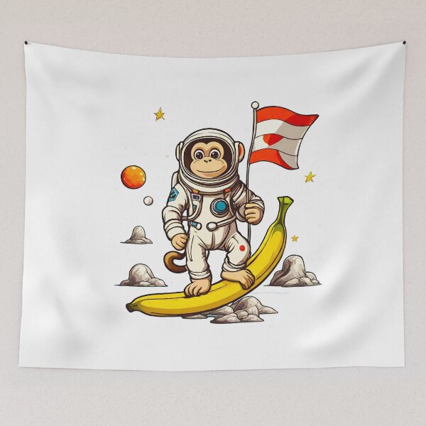 Item preview, Space Monkey Discovery - Cosmic Banana Planet 3 designed and sold by Tom-Johnson.