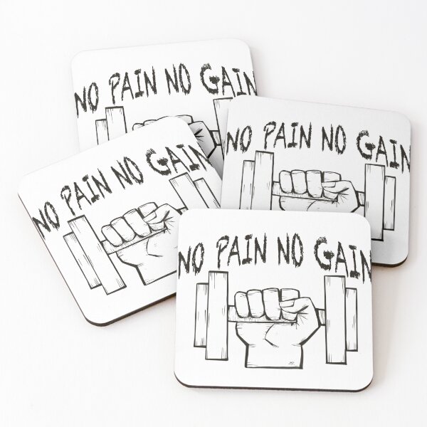 Item preview, No pain no gain designed and sold by MERLETDRAWING.