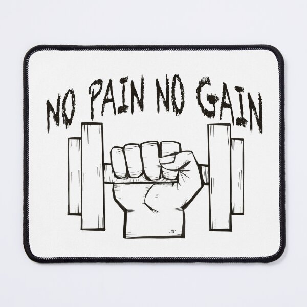 Item preview, No pain no gain designed and sold by MERLETDRAWING.