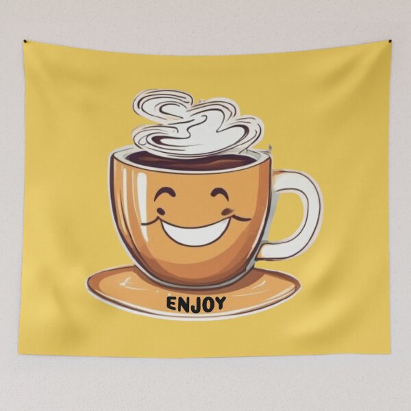 Item preview, Design DRINK COFFEE AND ENJOY designed and sold by WAKYSHOP.