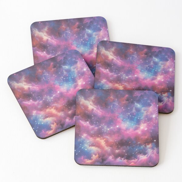 Item preview, Colorful watercolor pattern. Abstraction. Sky, clouds and constellations designed and sold by MagelliShop.