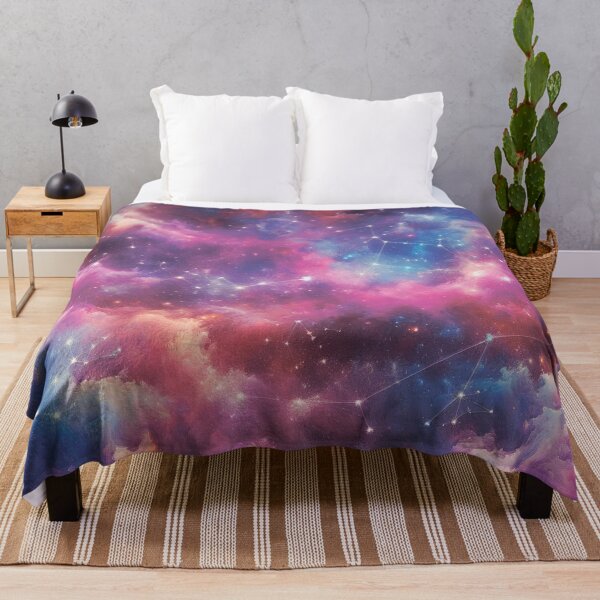 Item preview, Colorful watercolor pattern. Abstraction. Sky, clouds and constellations designed and sold by MagelliShop.