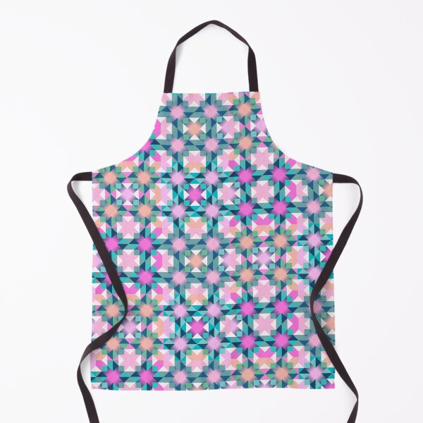 Item preview, Girly pink and violet patchwork designed and sold by pakanta.