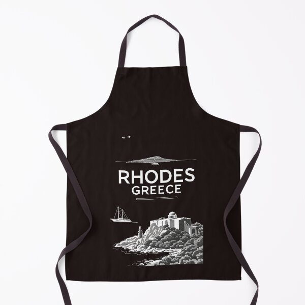 Item preview, A Vintage Travel Art of Rhodes - Greece designed and sold by GoodOldVintage.