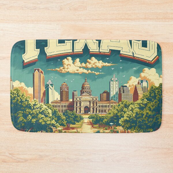 Item preview, Texas City Art designed and sold by nomiraclehere.