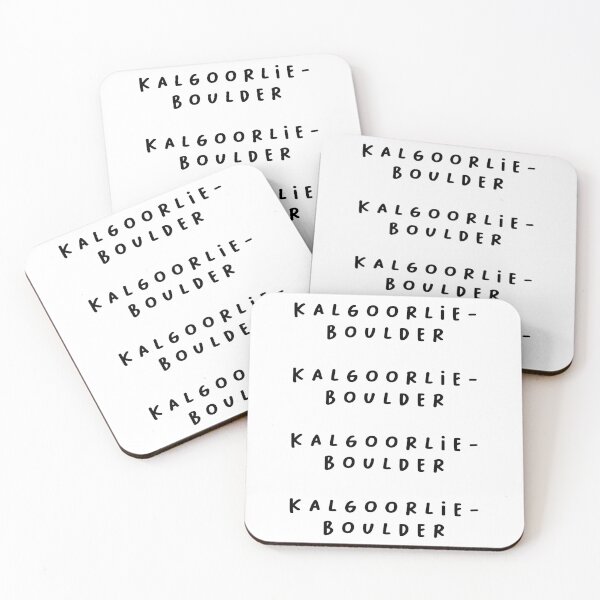 Item preview, Kalgoorlie-Boulder | Typography Design | Minimalist Aesthetic designed and sold by RM-Journey.