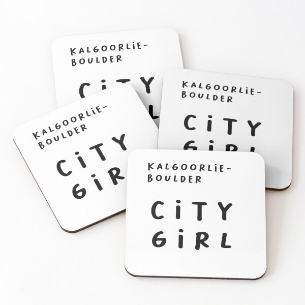 Item preview, Kalgoorlie-Boulder CITY GIRL | Typography Design | Minimalist Aesthetic designed and sold by RM-Journey.