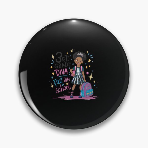 Item preview, 3rd Grade Diva First Day of School Girl Gift  designed and sold by AmeliaShirts.