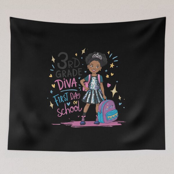 Item preview, 3rd Grade Diva First Day of School Girl Gift  designed and sold by AmeliaShirts.