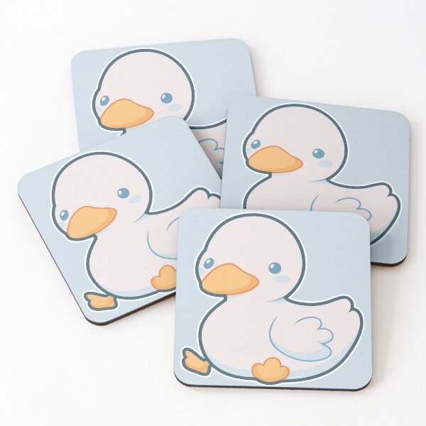Item preview, Chibi Duck [White Ver.] designed and sold by How-Do-U-Art.