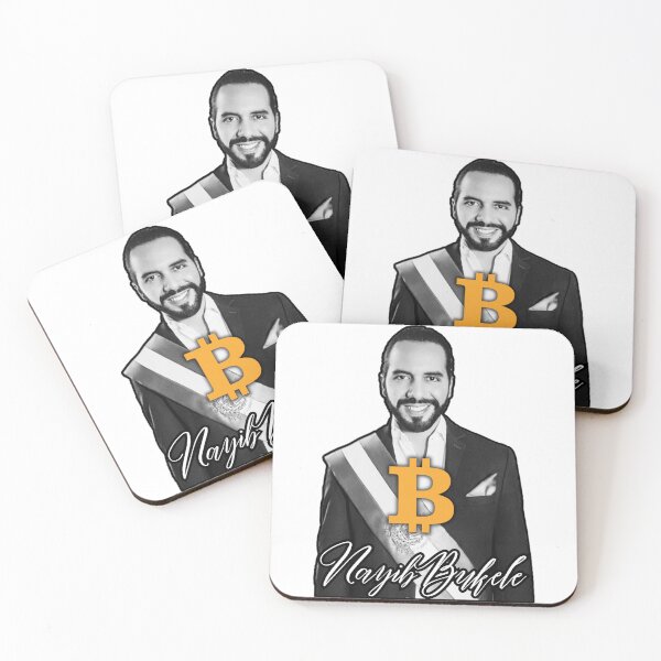 Item preview, Nayib Bukele - The Bitcoin President designed and sold by MoxCrypto.