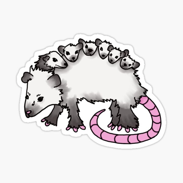 Item preview, Possum mama designed and sold by Gothmoth99.