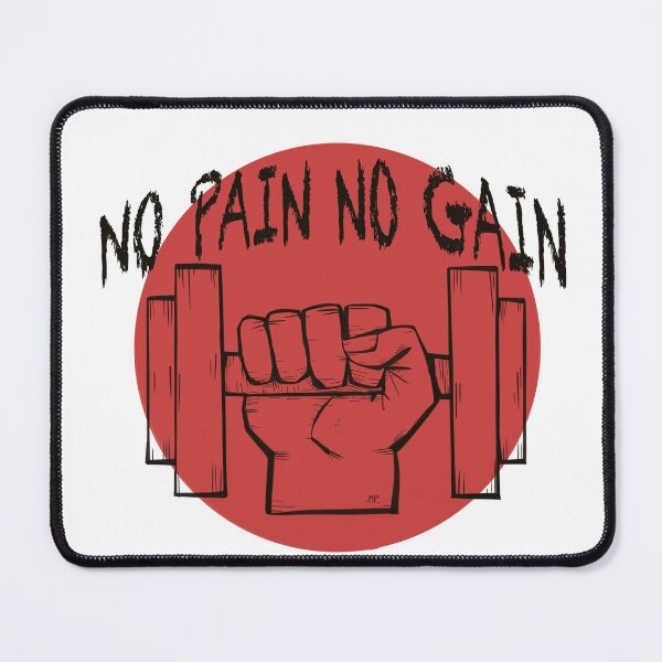 Item preview, No pain no gain designed and sold by MERLETDRAWING.