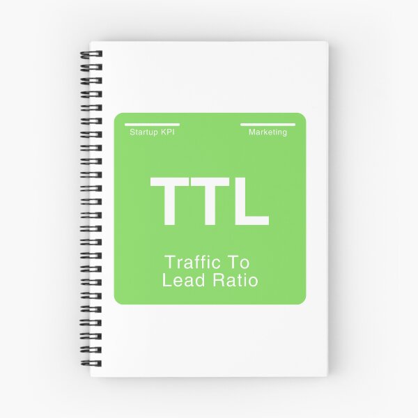 Item preview, Periodic Table of Startup KPIs "Traffic To Lead Ratio (TTL)" designed and sold by whatthetechgear.