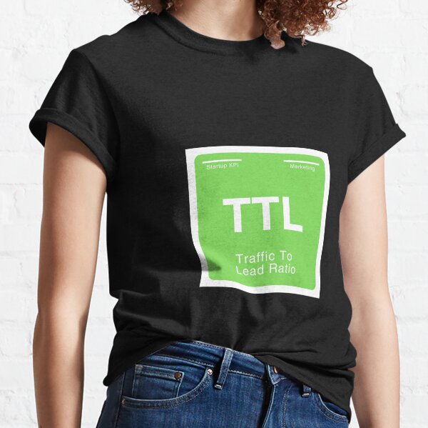 Item preview, Periodic Table of Startup KPIs "Traffic To Lead Ratio (TTL)" designed and sold by whatthetechgear.