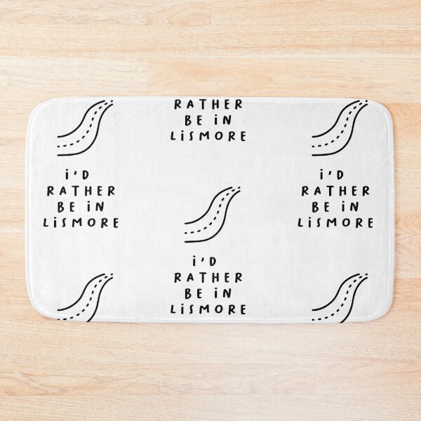Item preview, I'd Rather be in Lismore | Typography Design | Minimalist Aesthetic designed and sold by RM-Journey.