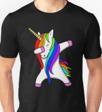 Funny Dabbing Unicorn Dance Unicorns Dab Unisex T-Shirt