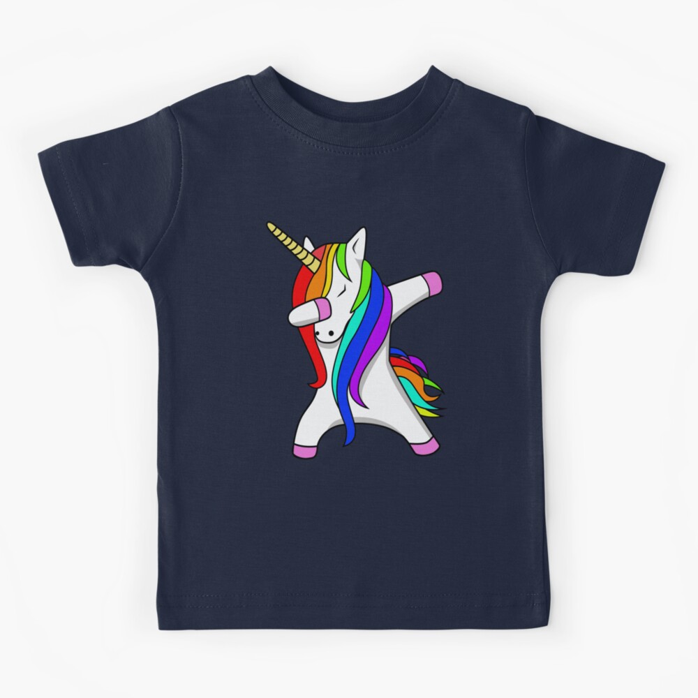 Houston Texans NFL Football Funny Unicorn Dabbing Sports Youth T