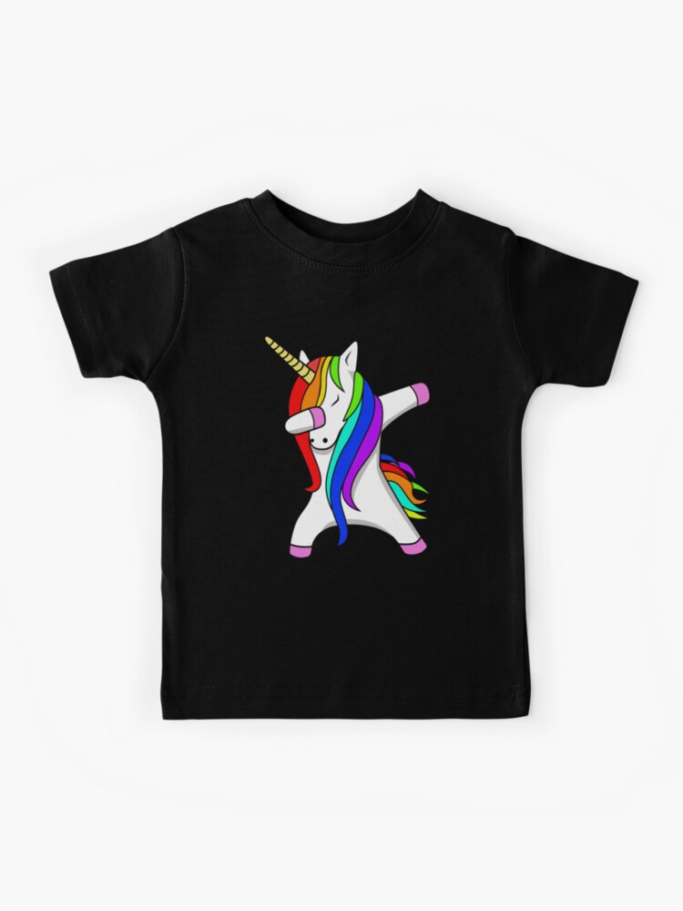 Hip Hop Dabbing Unicorn Flippin Love Los Angeles Dodgers Youth T-Shirt 