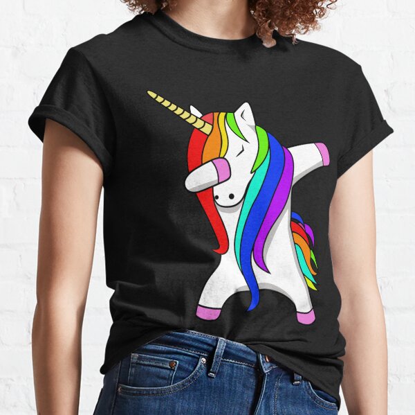 Unicorn Dabbing – Chicago Cubs T-Shirts