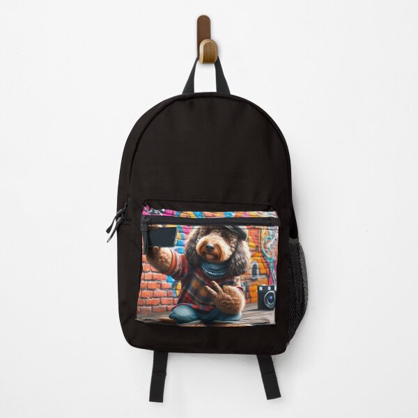 Item preview, Labradoodle Social Media Star Taking a Selfie designed and sold by TheDogOnIt.
