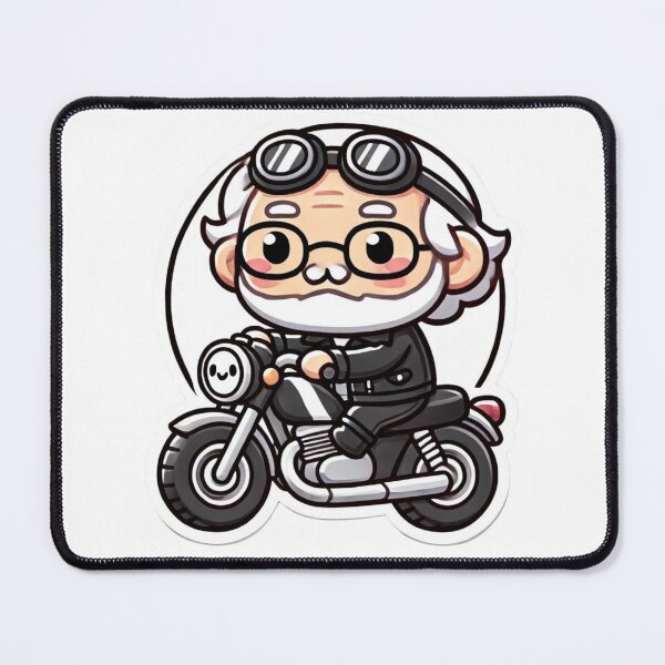 Item preview, biker grandad designed and sold by COWELLM.
