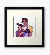 Heith Cooking Framed Print