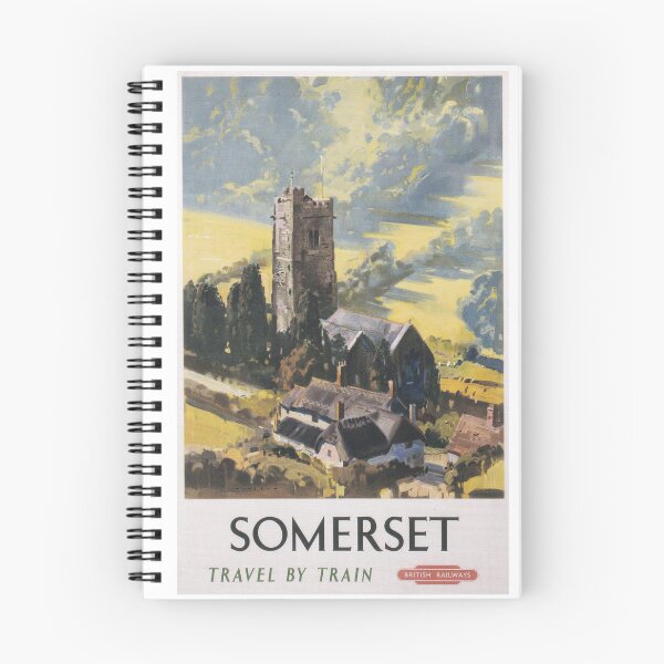 Item preview, Somerset - Vintage Railway Travel Poster - 1948-1965 designed and sold by BASlade93.